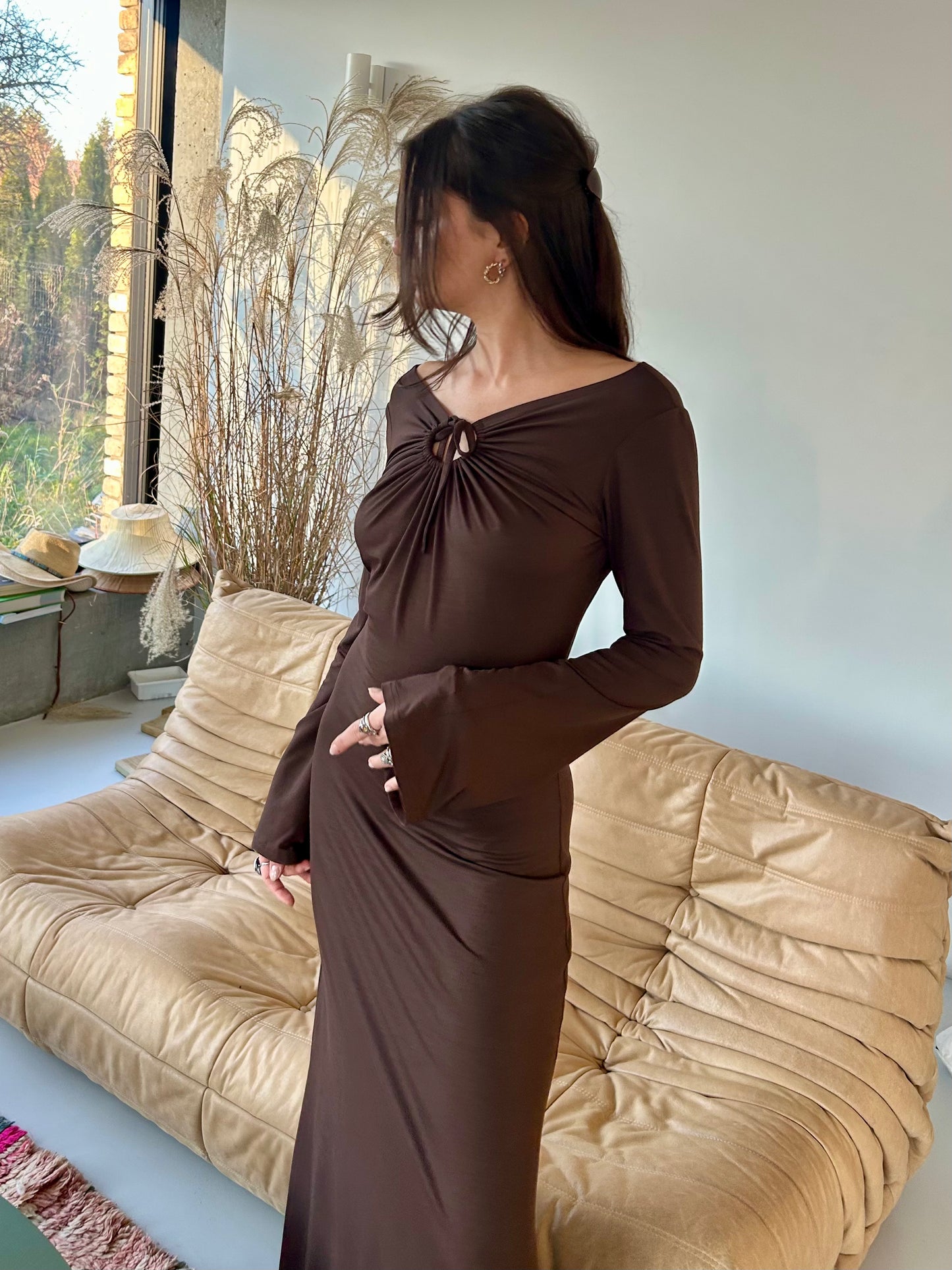 Sukienka Wiskozowa Gogo